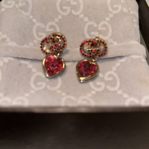 Gucci Interlocking Pink Earrings - Picture 8 of 9